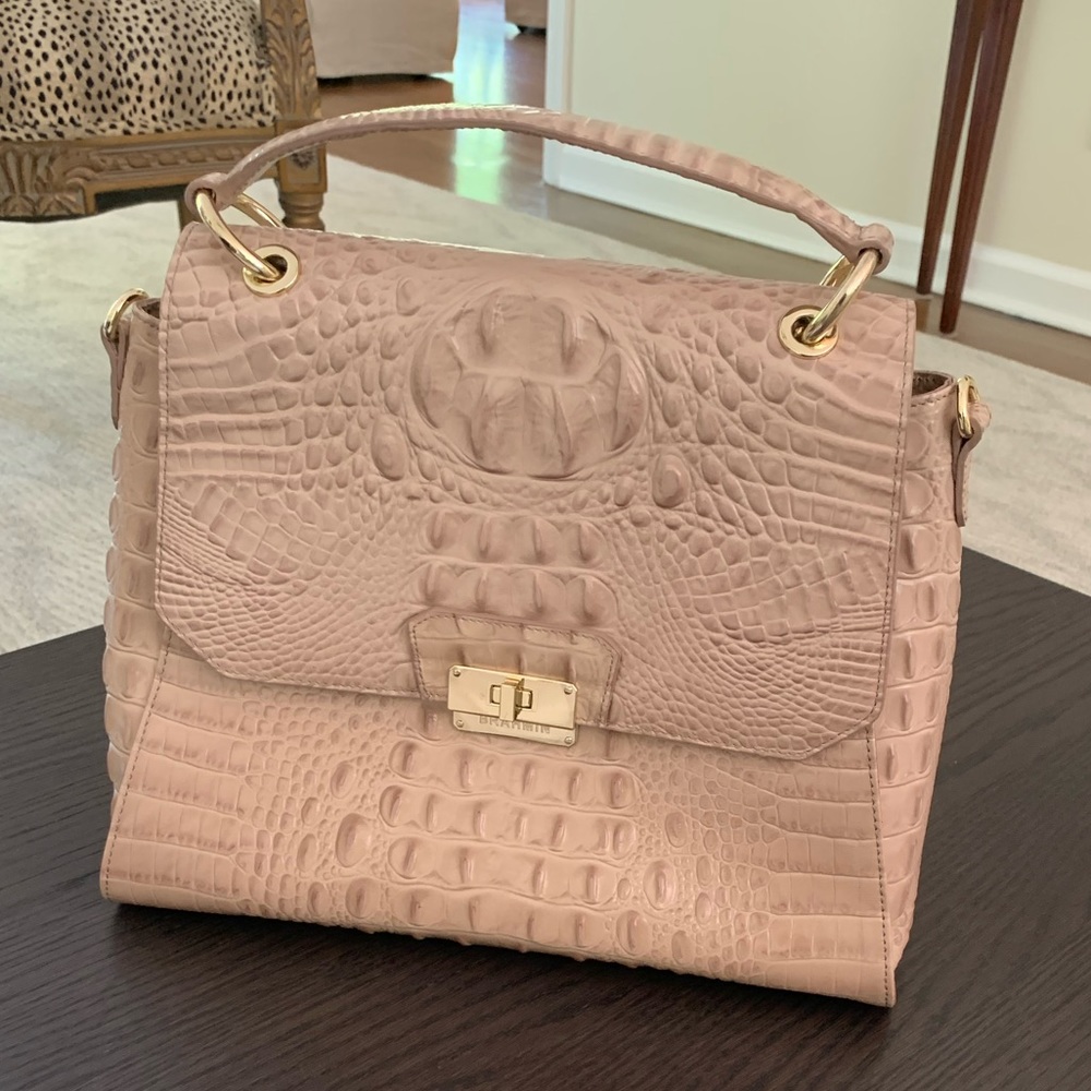 NEW Brahmin Leather Satchel Purse